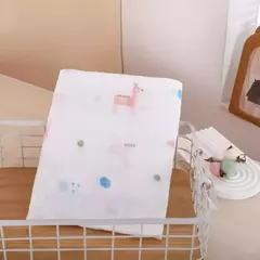 Swaddle de musselina macia para bebé, cobertores infantis, envoltório recém-nascido, estilo Ins, 100% algodão, 120x110cm, 1pc na internet