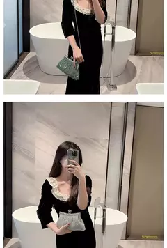 Imagem do Embreagem de luxo Rhinestone noite para mulheres, bolsa da senhora, design brilhante, banquete de festa, vestido de casamento, bolsa portátil, lua, vestido, Z534