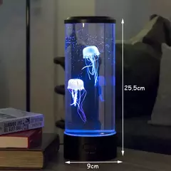 Color Changing Jellyfish Lamp, USB Battery Powered Table Night Light, Presente das Crianças, Home Bedroom Decor, Presentes de Aniversário, Meninos e Meninas - Wolf Magazine