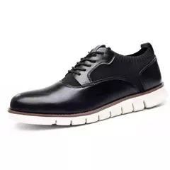 Sapatos de couro casual masculino, sapato social masculino, vestido de noiva, mocassins de luxo, preto, marrom, primavera, coleção verão - comprar online