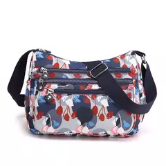 Impermeável Nylon Crossbody Shoulder Bag para Mulheres, Messenger Bags, Ladies Handbag