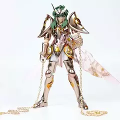 Em estoque agora greattoys deus pano aniversário saint seiya andromeda shun v4 mito pano ex figura de ação cavaleiros do zodíaco gt - loja online