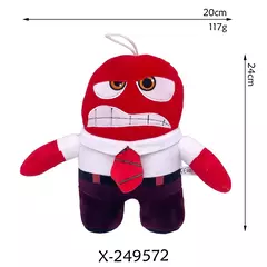 Bonecas de pelúcia fofas para crianças, boneca macia, brinquedos periféricos de anime, presentes de aniversário de dentro para fora, 2 - loja online