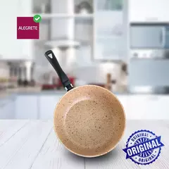 Frigideira Wok 24cm Chef Luxo Antiaderente Liga Alumínio Premium - Wolf Magazine