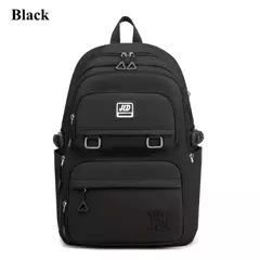Mochila de Nylon Impermeável para Estudantes, Bolsa de Ombro Dupla, Grande Capacidade, Casual, Viagem, Universidade, Moda
