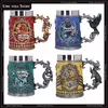 Hogwarrts Caneca Chama, Xícaras De Café E Chá, Coleção Modelo Decorativa, Presentes Surpresos, Presentes Genuínos, Oleiros Harrying Chegada