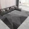Tapete minimalista moderno para decoração de sala de estar, quarto, cabeceira, antiderrapante, sofá, mesa, área grande, tapete de entrada de boas-vindas