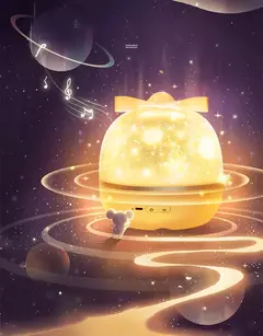 Luz noturna estrelada do projetor, céu giratório, lâmpada da lua, lâmpada da galáxia, decoração do quarto do repouso, luzes do Natal para miúdos, presente - loja online