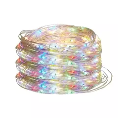 Impermeável USB LED String Lights, Silver Wire, Guirlanda, Luzes de fadas, Natal, Casamento, Feriado, Decoração do partido, 5m na internet