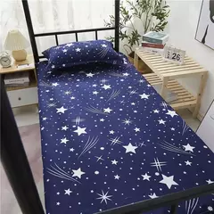 Lençóis modernos de algodão poliéster, Roupa de cama, Colcha para cama de solteiro, Tecido caseiro, 120x210cm, 1pc - loja online