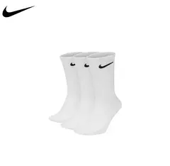 Nike-meias esportivas unissex leves, meias leves diárias, meias masculinas e femininas para treinamento atlético, S, M, L, XL, SX7676, 3 pares na internet