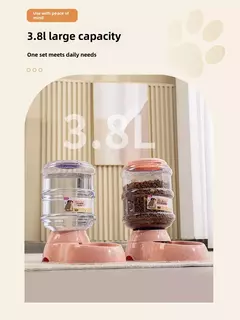 Dispensador automático de água para animais de estimação, grande capacidade, tigela para cães, plástico de qualidade alimentar, fonte de água, atacado, suprimentos de rega para cães