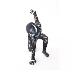 Imagem do Superheróis cosplay trajes de halloween para novo traje de veneno crianças terno macacão meninos symbiote spidermancostumes