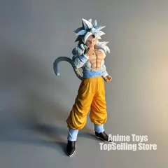 30cm anime dragon ball son goku sj4 figura super saiyan 4 goku estatueta figuras de ação pvc modelo brinquedo para crianças presentes - loja online