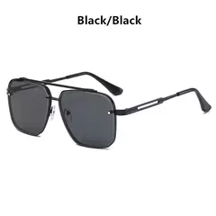 Óculos de sol piloto quadrado masculino e feminino Flight Seven Rock, estilo Mach 6, gradiente, design de luxo, moda, 2022 na internet