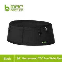 MAPA IRMÃO-Elastic Sports cintura saco Pack, tecido, corrida, corrida, triatlo, maratona, ciclismo, montanhismo, número, W1001