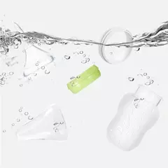 Imagem do Baby's BPA Free Toddlers Training Feeding Colher de silicone macio ponta forma alimentador de mamadeira Gadgets de bebê Utensílios de bebê