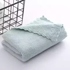 Toalha de rosto absorvente de microfibra grossa, alta densidade, velo coral, secagem rápida, macio, absorvente, limpo, rosto - comprar online