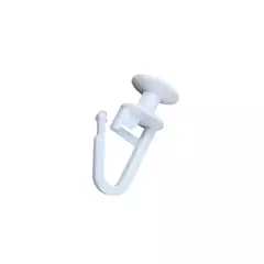 Imagem do Ganchos de cortina para Plissado Lápis, Forma Glider, Janela Cortina Runners, Cortinas de suspensão Acessórios, Ganchos de plástico, 100 Pcs, 200 Pcs