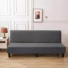 Tampa do sofá-cama impermeável para sala de estar, sofá dobrável sem braços, Stretch Couch Covers, Thick Poltrona Protector - loja online