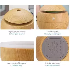 Umidificador de ar elétrico ultra-sônico, Difusor Aroma, Óleo Essencial, Aromaterapia, Cool Mist Maker para Quarto na internet
