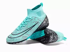 Botas longas de futebol para homens, grama infantil, TF, FG Training Soccer Shoes, tênis esportivos profissionais, tênis de futebol ao ar livre - Wolf Magazine