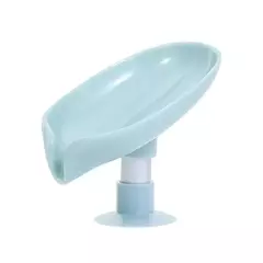 Transparente Portátil Folha Shaped Soap Box, Prateleira De Chuveiro, Dreno, Livre e Conveniente, Suprimentos Do Banheiro, Acessórios De Banho - Wolf Magazine