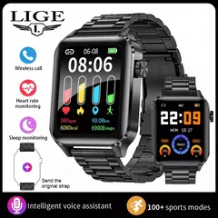 Lige-Chamada Bluetooth Relógios Inteligentes para Mulheres, Relógio de Pulso, Relógio de Fitness, Smartwatch Impermeável, Xiaomi, Huawei, Android, iOS, iPhone, Novo - loja online