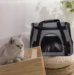 Sacos de gato portátil saco de transporte do cão malha respirável dobrável gatos saco de transporte viagem respirável bolsa de transporte