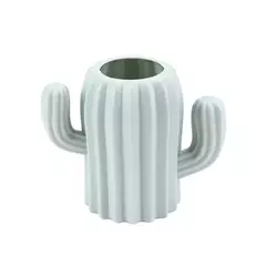 Estudante criativo Pen Holder, Papelaria Desktop, Mesa do cacto, Caixa De Armazenamento Multifunções, PE Pen Container, Pote Escova, Material de Escritório na internet