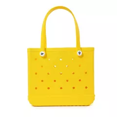 EVA sacola de praia impermeável para mulheres, bolsa de grande capacidade, bolsa de ombro grande, moda feminina