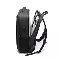 XOKY-Mochila Laptop Expansível para Homens, Multi Bolso, Impermeável, USB, Negócios, Escola, Viagem, Acampamento - Wolf Magazine