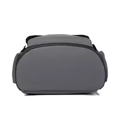Alta Qualidade PU Couro Waterproof Men's Laptop Mochila Grande Computador Mochila para Negócios Urban Man Mochila Carregamento USB - loja online