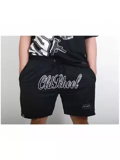 Shorts de praia casual superdimensionado masculino, estampa gráfica da moda, shorts esportivos, solto e confortável - comprar online
