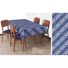 Toalha Plástica de Mesa Térmica 4 lugares / 1,50m x 1,40m