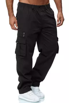 Calças de carga multi bolsos para homens, moletom casual, calças táticas militares, jogger baggy, tática na internet