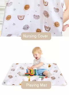 Kangobaby-Cobertor de swaddle de bambu algodão musselina do bebê, envoltório recém-nascido, colcha infantil, venda quente, minha vida macia, 120x110cm, 3Pcs Set - Wolf Magazine