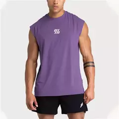 Colete de ginástica sem mangas para musculação masculino, regata esportiva, malha de secagem rápida, top de corrida fitness, roupas masculinas, novo, verão, 2022 - Wolf Magazine