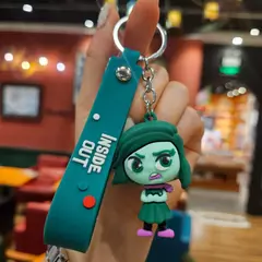 10 ou 30 pçs anime dentro para fora chaveiro mind wars emoções tristes kawaii figura de ação modelo brinquedo boneca chave do carro dos homens pingente acessórios - loja online