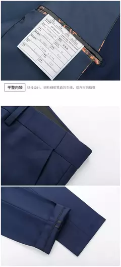 Terno monocromático de três peças masculino, vestido de noiva monocromático para noivo, colete e calça, marca de luxo, negócios formais, 14 cores, M-6XL na internet