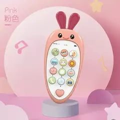 Baby's Music Sound Phone Toy, telefone, brinquedos para dormir, simulação mordedor, educação infantil precoce, presentes para crianças - comprar online