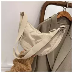 Bolsa Crossbody de Nylon Hobos para Mulheres, Bolsas de Ombro Casual Designer, Bolsa de Grande Capacidade Lady Travel Shopper, Bolsas Femininas, 2024 na internet
