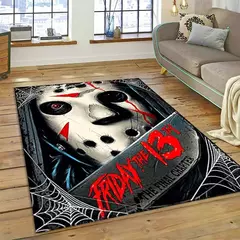 Tapete de personagem de Halloween Horror Movie, Tapete grande, Tapete para quart - loja online