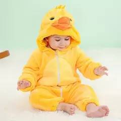 Macacão de flanela para bebés, Macacão Kigurumi, Macaco, Unicórnio, Vaca, Leão, Animal Cosplay, Pijama para 1 a 4 anos Crianças, Meninos, Inverno - comprar online