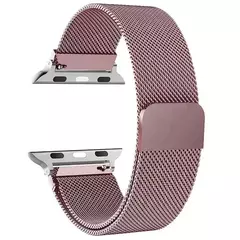 Pulseira Milanese para Apple Watch, Banda Respirável de Metal para iWatch, Homens e Mulheres, 9, 8, 7, 41mm, 45mm, Ultra 2, 49mm, 6543SE, 44mm, 40 milímetros, 42 milímetros