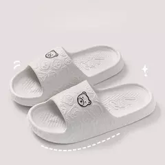 Slides planos antiderrapantes para homens e mulheres, chinelos casuais femininos, chinelos internos para casa, sandálias femininas de verão, moda feminina, seabeach fino e fino na internet