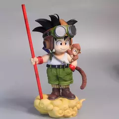 Anime Dragon Ball Son Goku Action Figure com Macaco Kid, Estátua de PVC, Brinquedos Modelo de Coleção, Presentes, 26cm - loja online