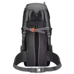 Mochila de caminhada resistente à água com capa de chuva, esporte ao ar livre, mochila de viagem para camping, escalada, montanhismo, 65L - Wolf Magazine