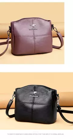 Pequena bolsa de couro PU para mulheres, bolsa crossbody, mensageiro, bolsa com zíper, bolsa de viagem feminina, moda verão, nova chegada - Wolf Magazine