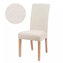 Elastic sala de jantar cadeira cobrir, Slipcover Jacquard grosso, estiramento, cozinha, hotel, banquete de casamento na internet
